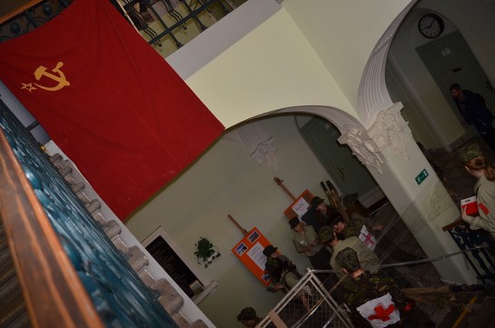 Chodba je obsazena