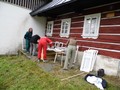 Na chatách RSG proběhla podzimní brigáda
