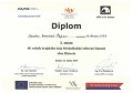 Diplom A. B. Štefana z KK SOČ 2018 Diplom A. B. Štefana z KK SOČ 2018