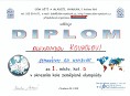 Diplom A. Koukola z OK ZeO 2018 Diplom A. Koukola z OK ZeO 2018