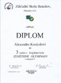 Diplom Alexandera Koukola Diplom Alexandera Koukola