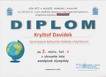 Diplom K. Davídka - OK ZeO 2021 Diplom K. Davídka - OK ZeO 2021