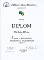 Diplom Michala Dömeho Diplom Michala Dömeho