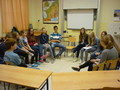 Beseda se studentkami z Dijonu