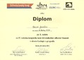 KK SOČ 2015: Diplom P. Juriše KK SOČ 2015: Diplom P. Juriše