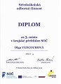 KK SOČ 2019 - Diplom Olgy Vencourové KK SOČ 2019 - Diplom Olgy Vencourové