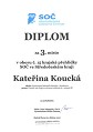 KK SOČ 2021-Diplom K. Koucké KK SOČ 2021-Diplom K. Koucké