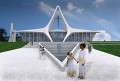 návrh baziliky v Libreville