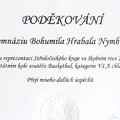 Ocenění žáků za reprezentaci Ocenění žáků za reprezentaci