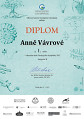 OK GeO 2021 - diplom A. Vávrové OK GeO 2021 - diplom A. Vávrové
