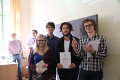 Organizátoři a nejlepší řečníci turnaje. Organizátoři a nejlepší řečníci turnaje.