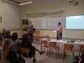 Projev p. ředitele Kuhna, školní garantka SOČ prof. Bubeníková Projev p. ředitele Kuhna, školní garantka SOČ prof. Bubeníková