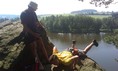 Radek na vrcholu Radek na vrcholu
