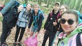 Sbírání odpadků po cestě Sbírání odpadků po cestě