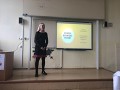 ŠK SOČ 2020-V. Čechová při obhajobě ŠK SOČ 2020-V. Čechová při obhajobě