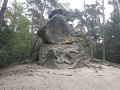 skalní reliéf Had sochaře Václava Levého skalní reliéf Had sochaře Václava Levého